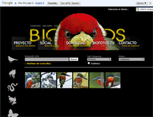 Tablet Screenshot of biofotos.org